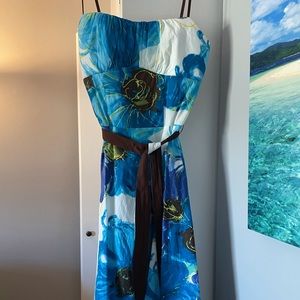 Dress Floral Multi Colored